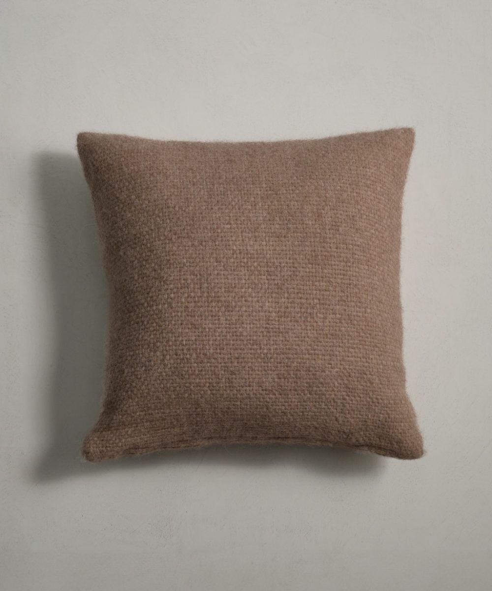 Alpaca Basketweave Pillow Bed & Bath Cocoa