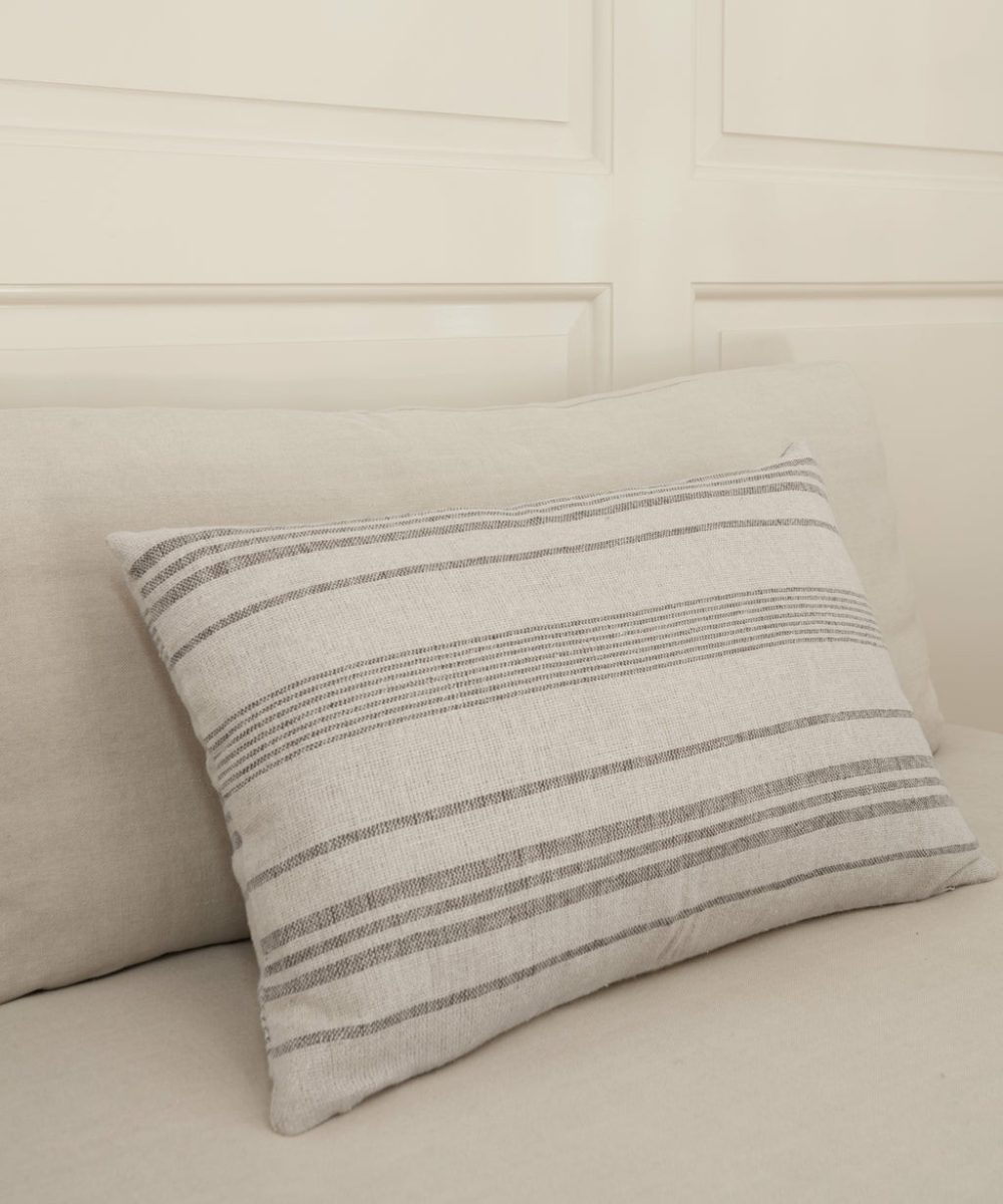 Arrowhead Pillow Bed & Bath Grey Stripe