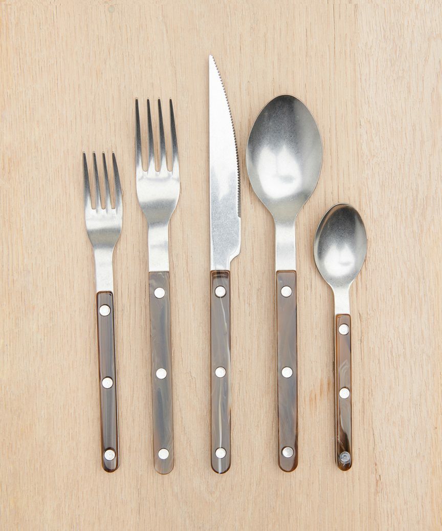 Bistro Vintage Finish Cutlery Set Flatware Buffalo