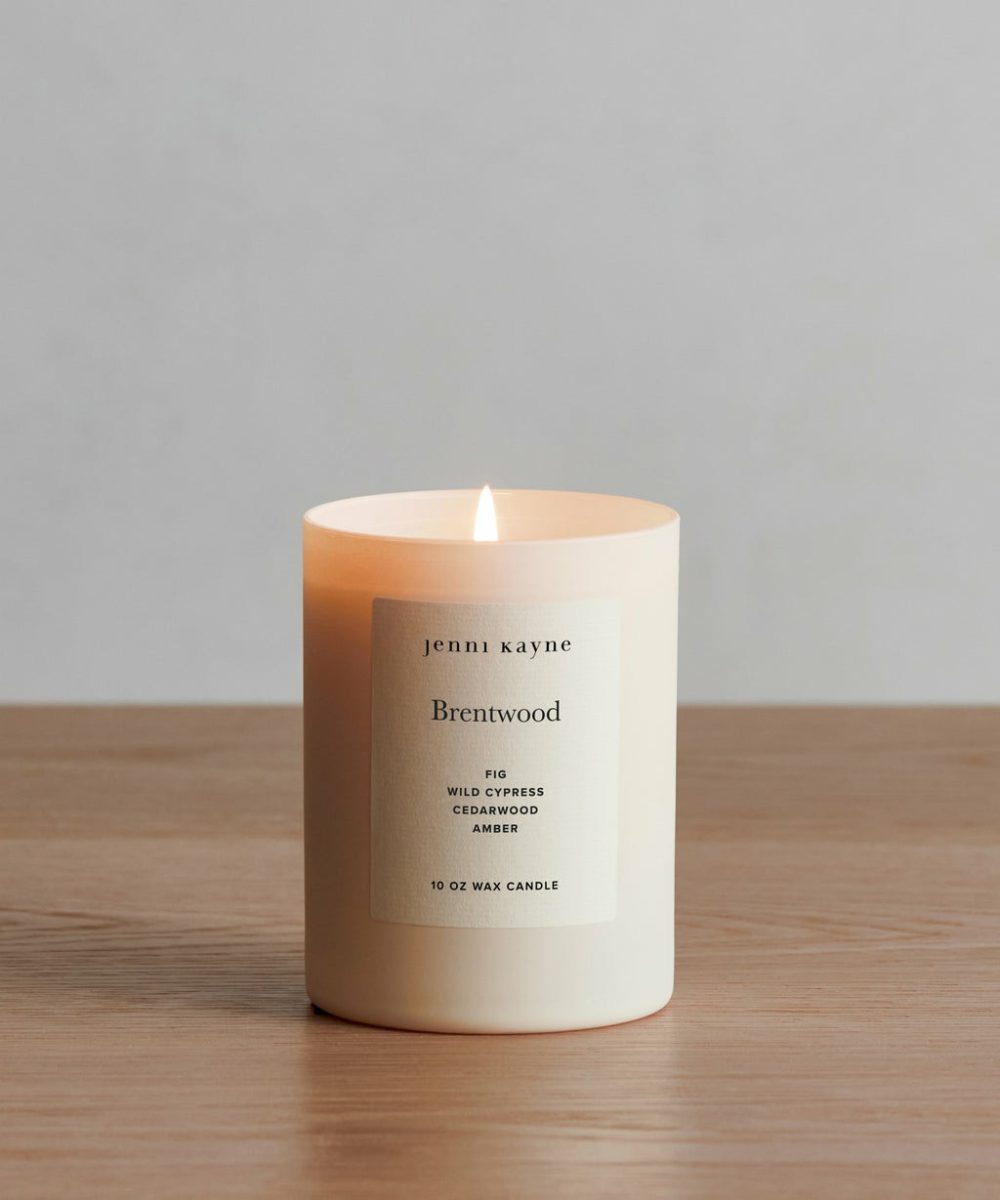 Brentwood Glass Candle Candles