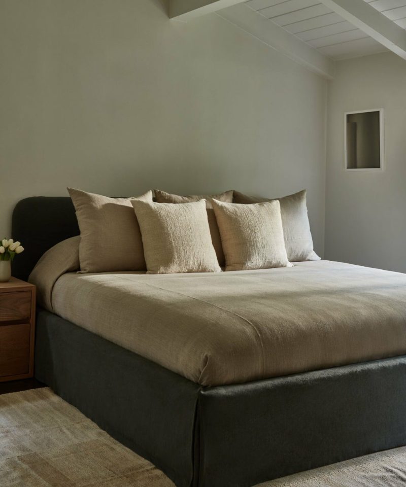 Cove Bed Bed & Bath Slate Linen