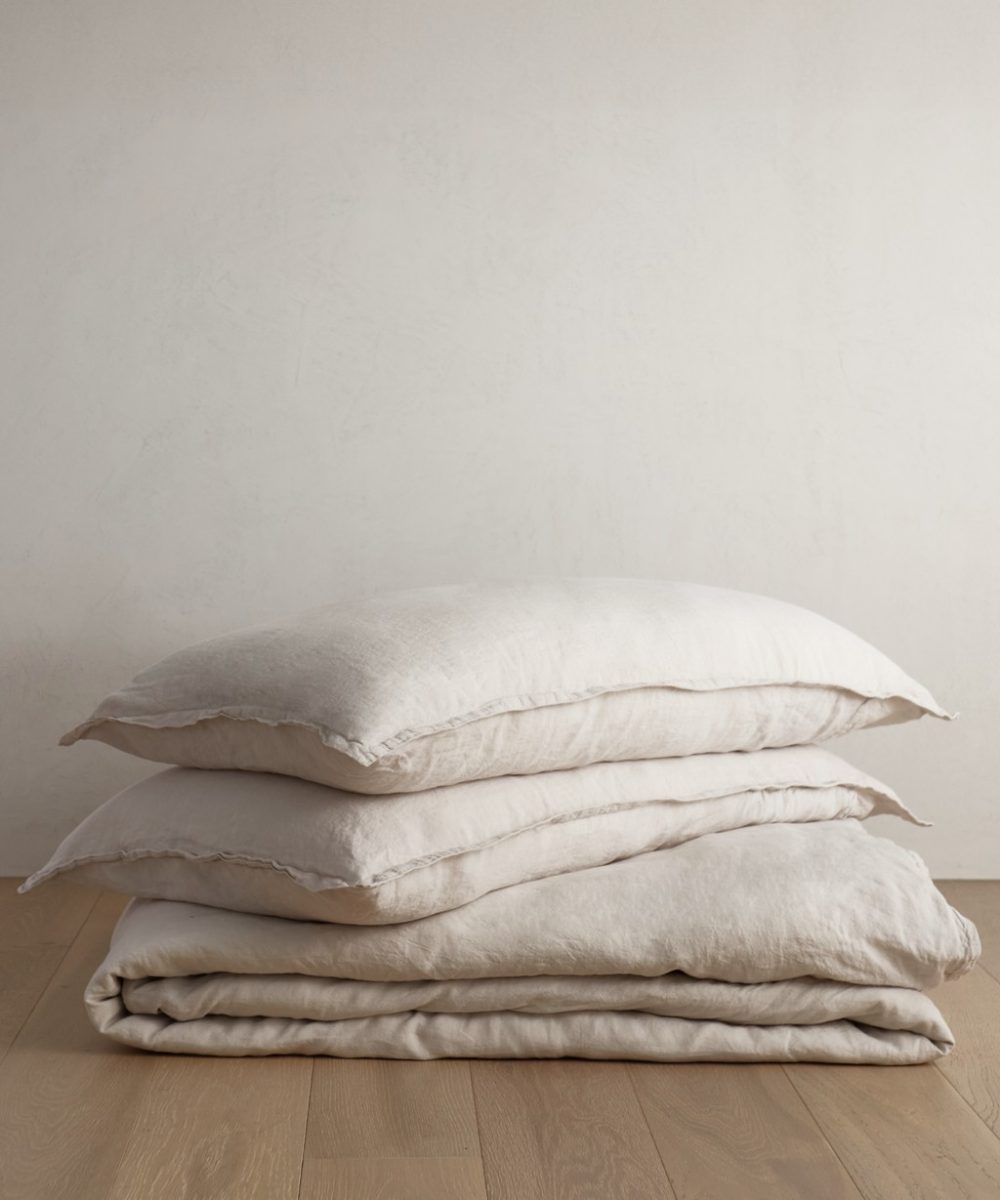 Dusk Linen Pillow Sham Set Of 2 Bed & Bath Natural