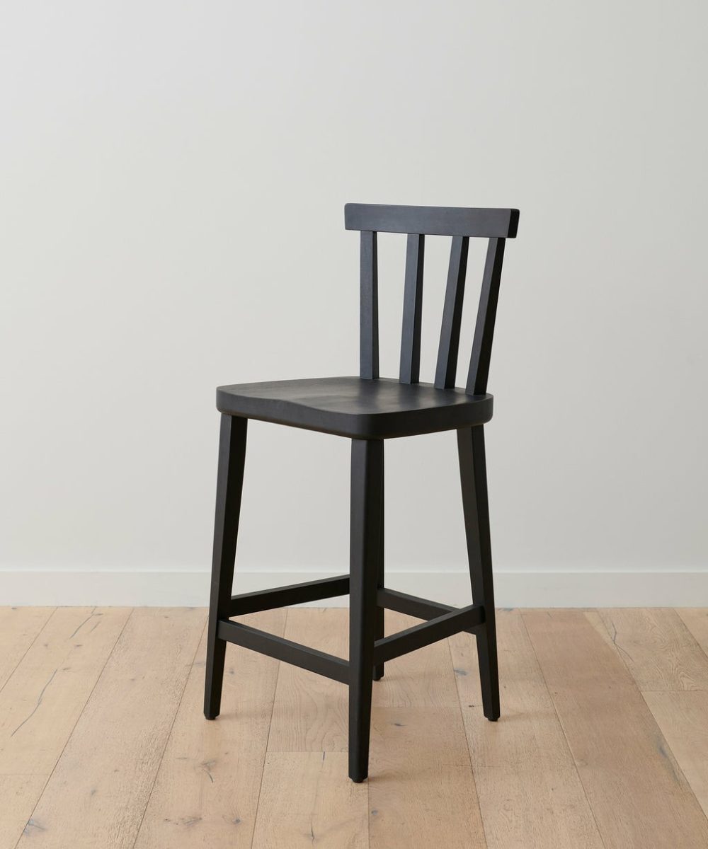 Hampton Counter Stool Counter Stools Black Oak