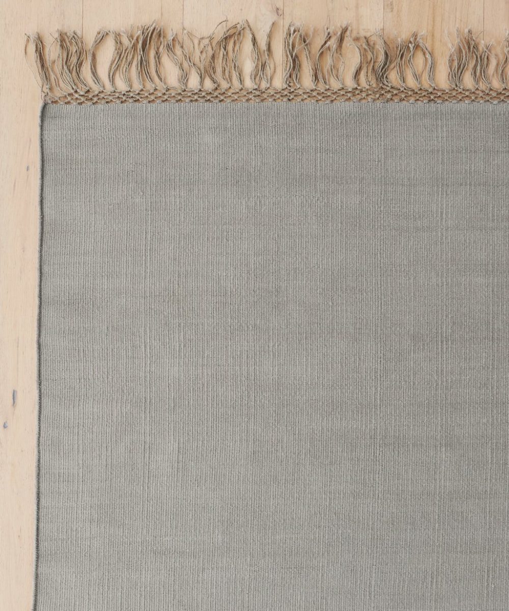 Hudson Jute Rug Bed & Bath Grey