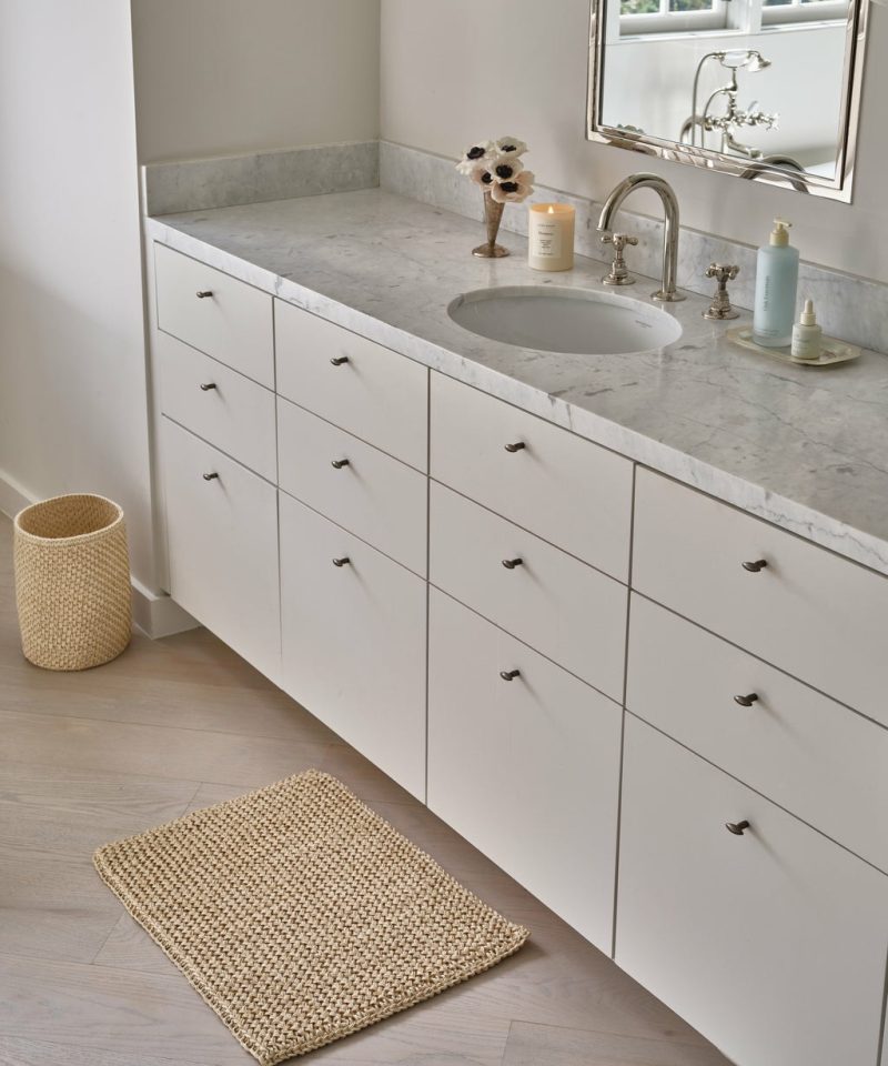 Laurel Waste Basket Bathroom Ivory