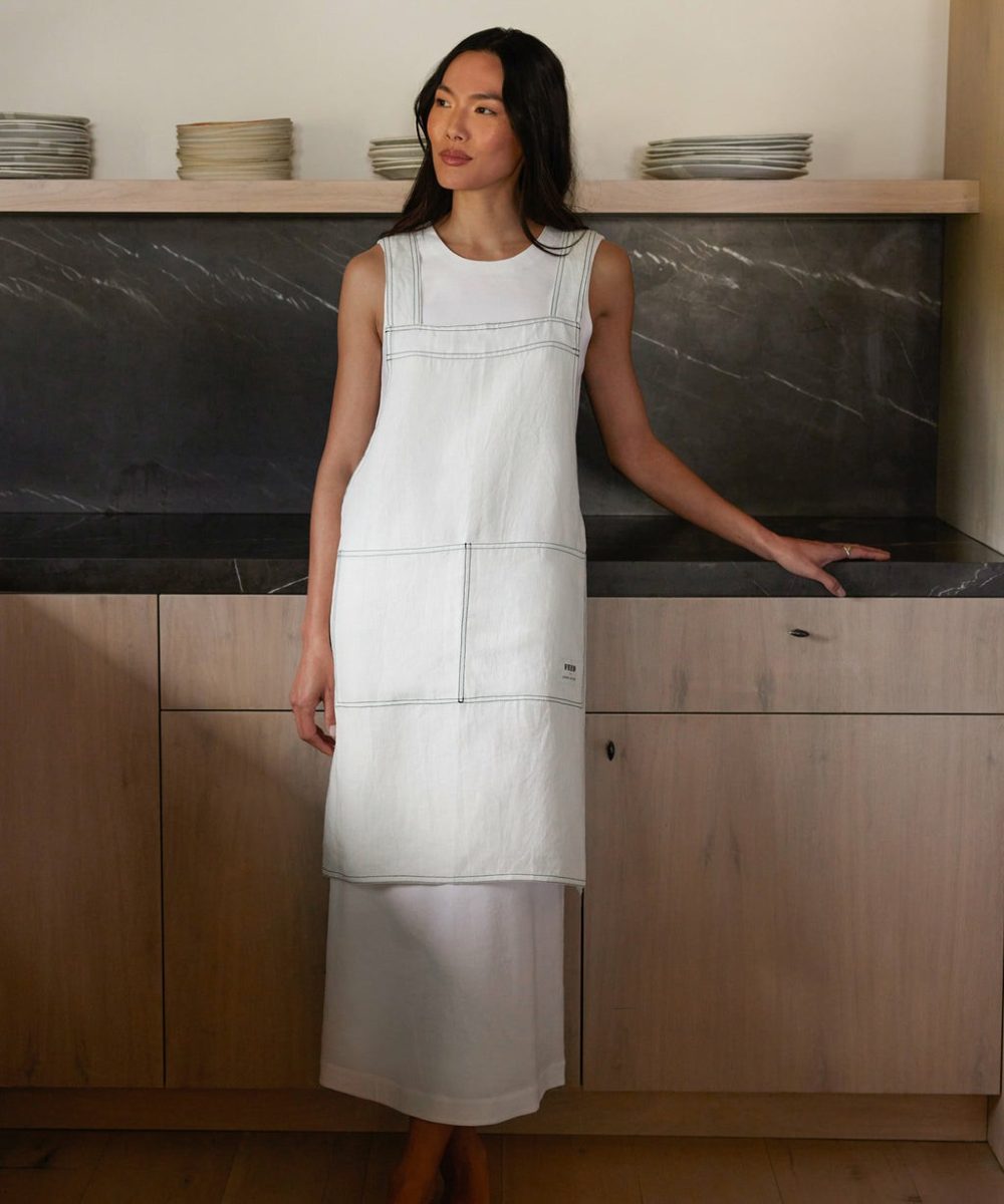 Linen Apron Kitchen & Dining Natural