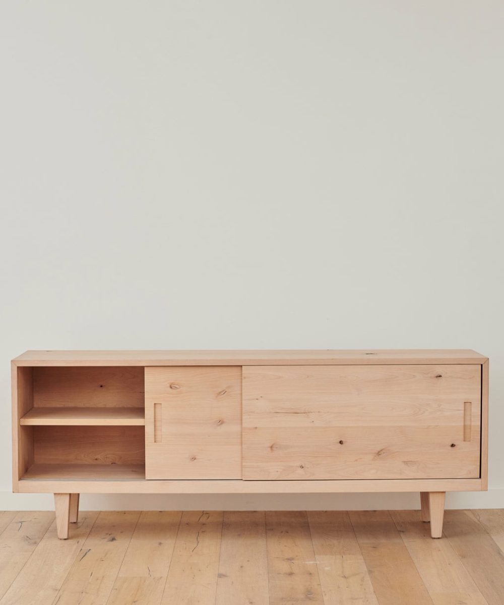 Mandeville Credenza Furniture Knotty Alder