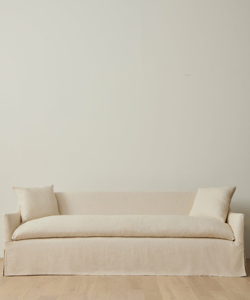 Miramar Sofa Furniture Pearl Linen