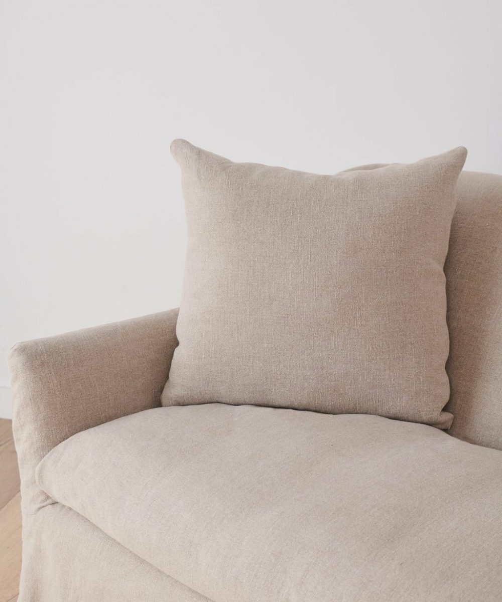 Miramar Sofa Slipcover Furniture Flax Linen