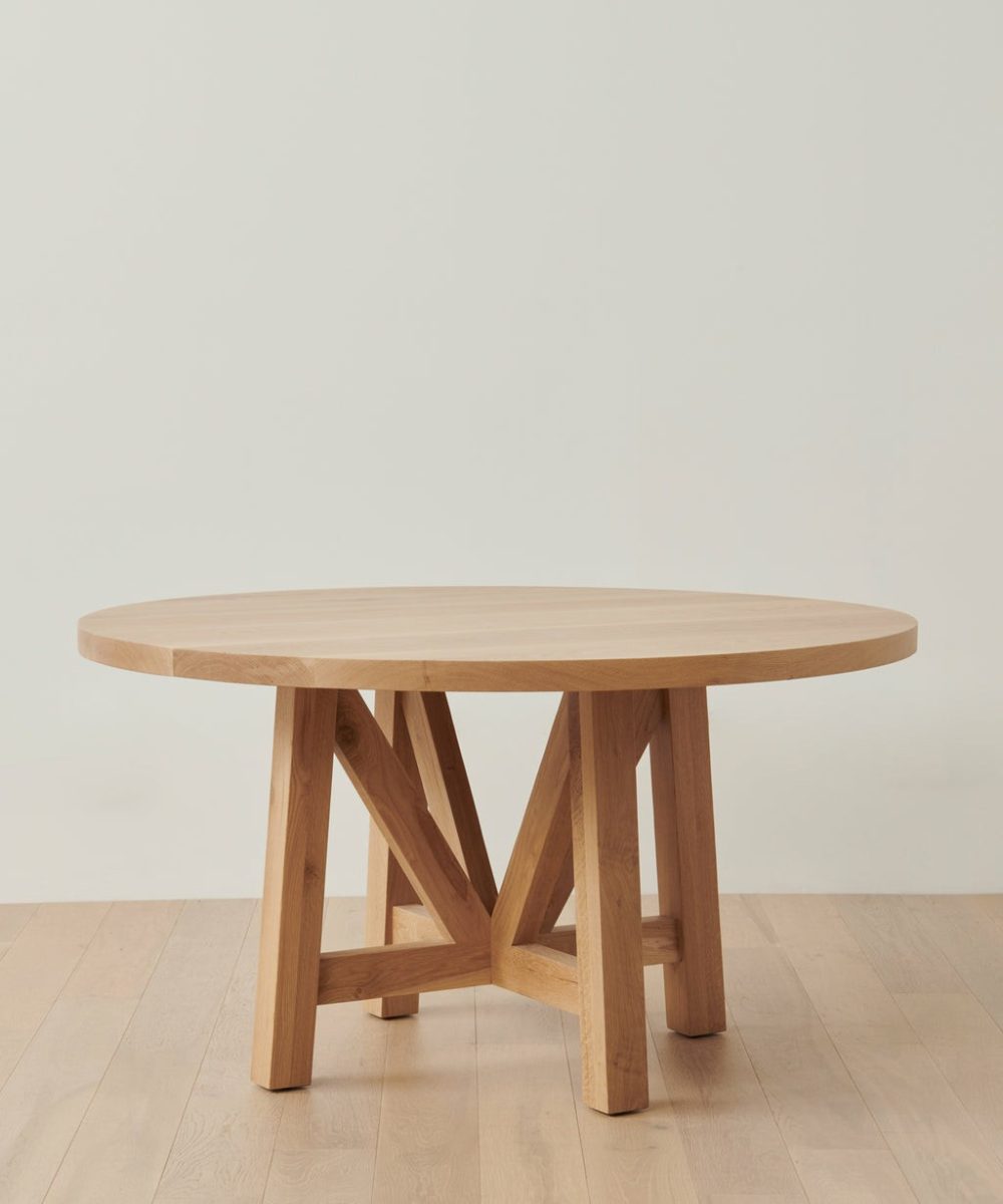 Montecito Round Dining Table Dining Tables Oak