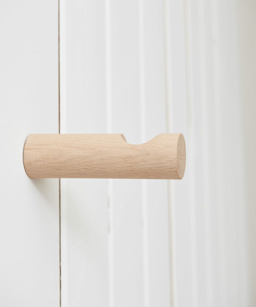 Oak Wall Hook Home Décor Natural