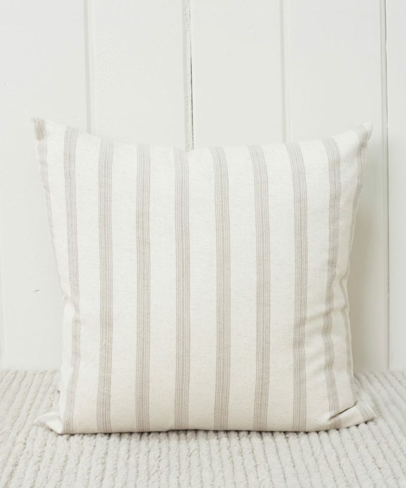 Ojai Pillow Bed & Bath Tan Stripe