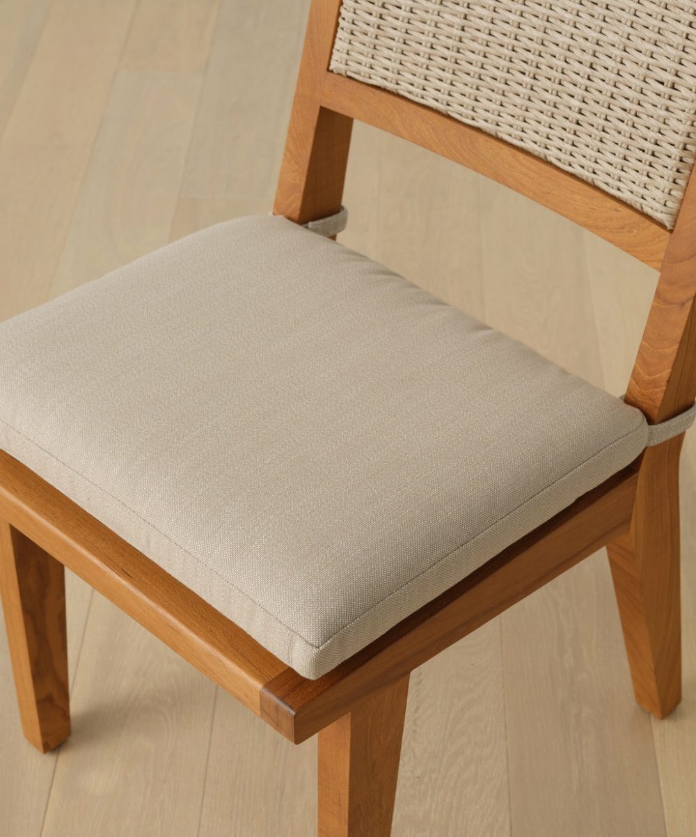 Outdoor Vista Dining Chair Cushion Dining Chairs Taupe