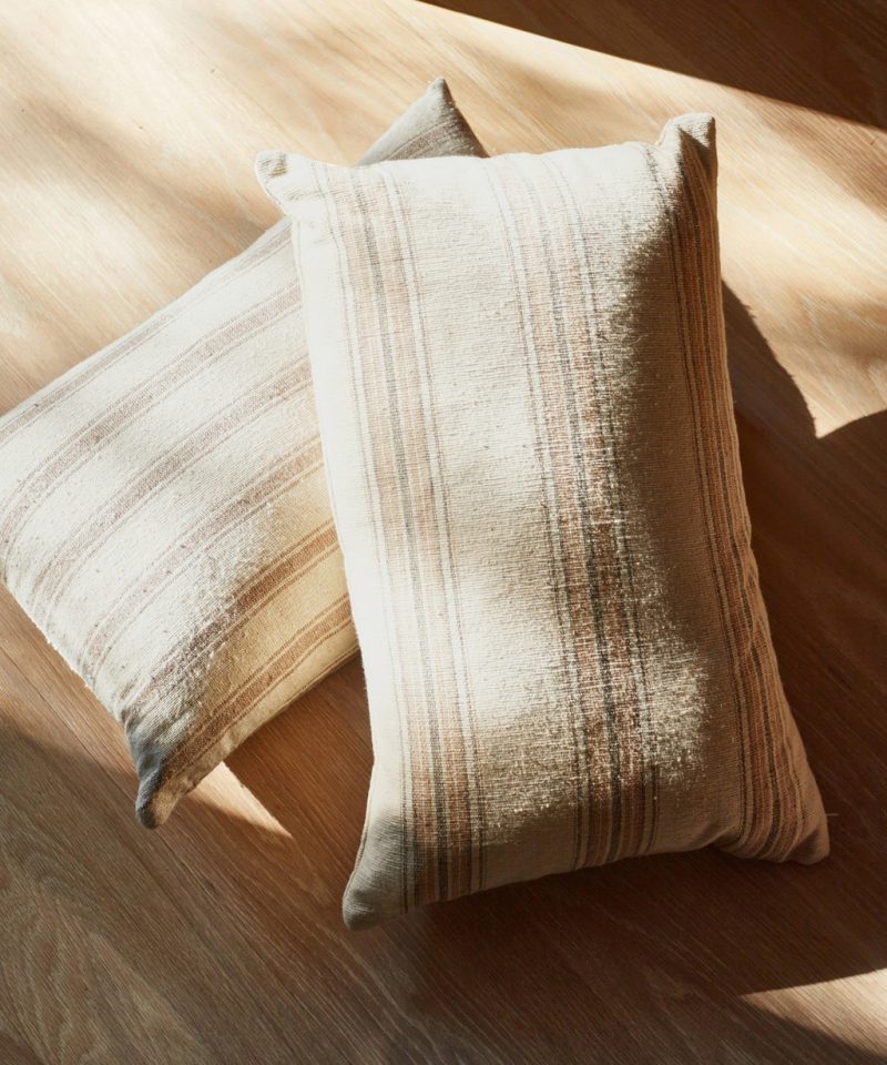 Telluride Pillow Bed & Bath Natural Stripe