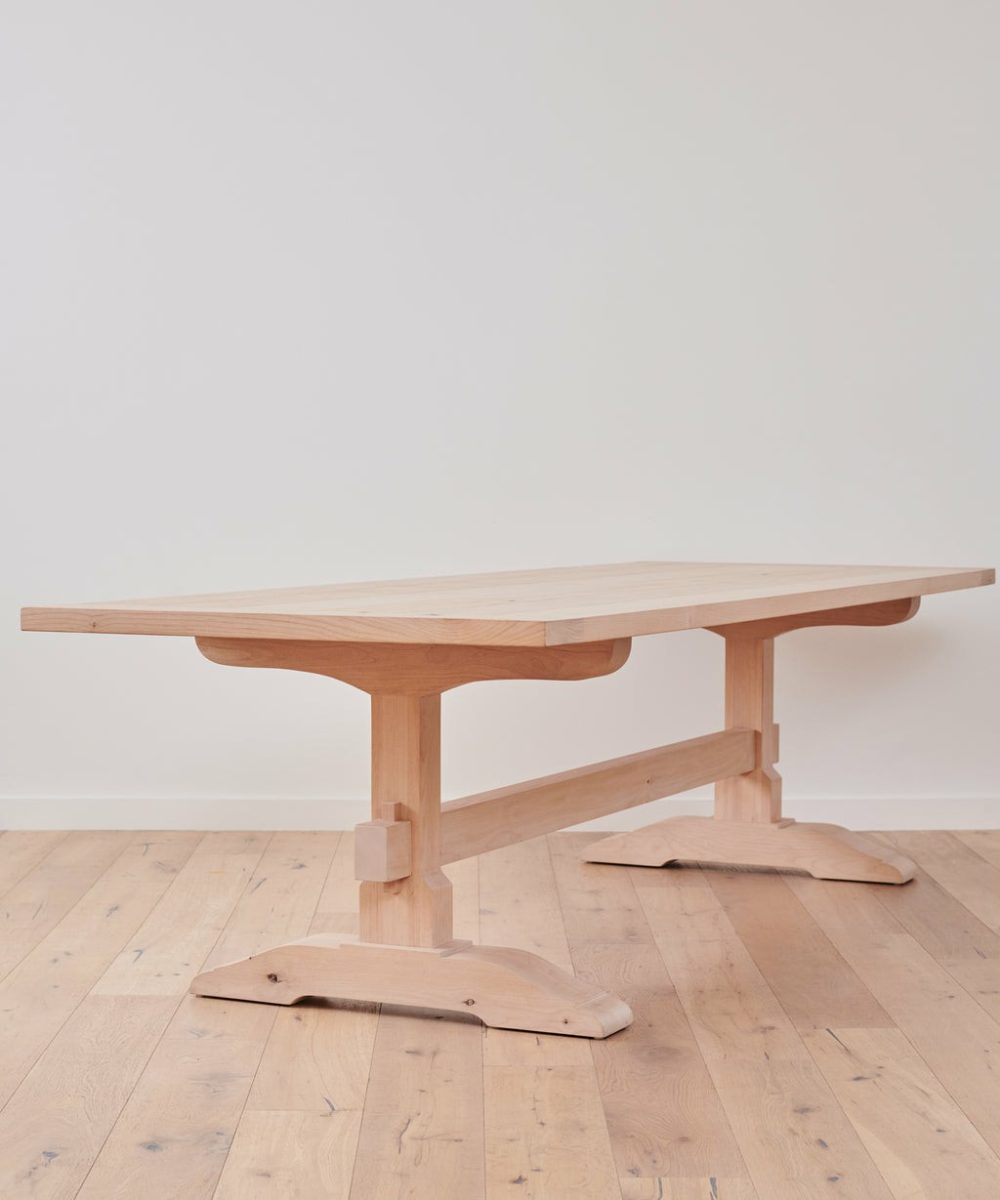 Trestle Dining Table Dining Tables Knotty Alder