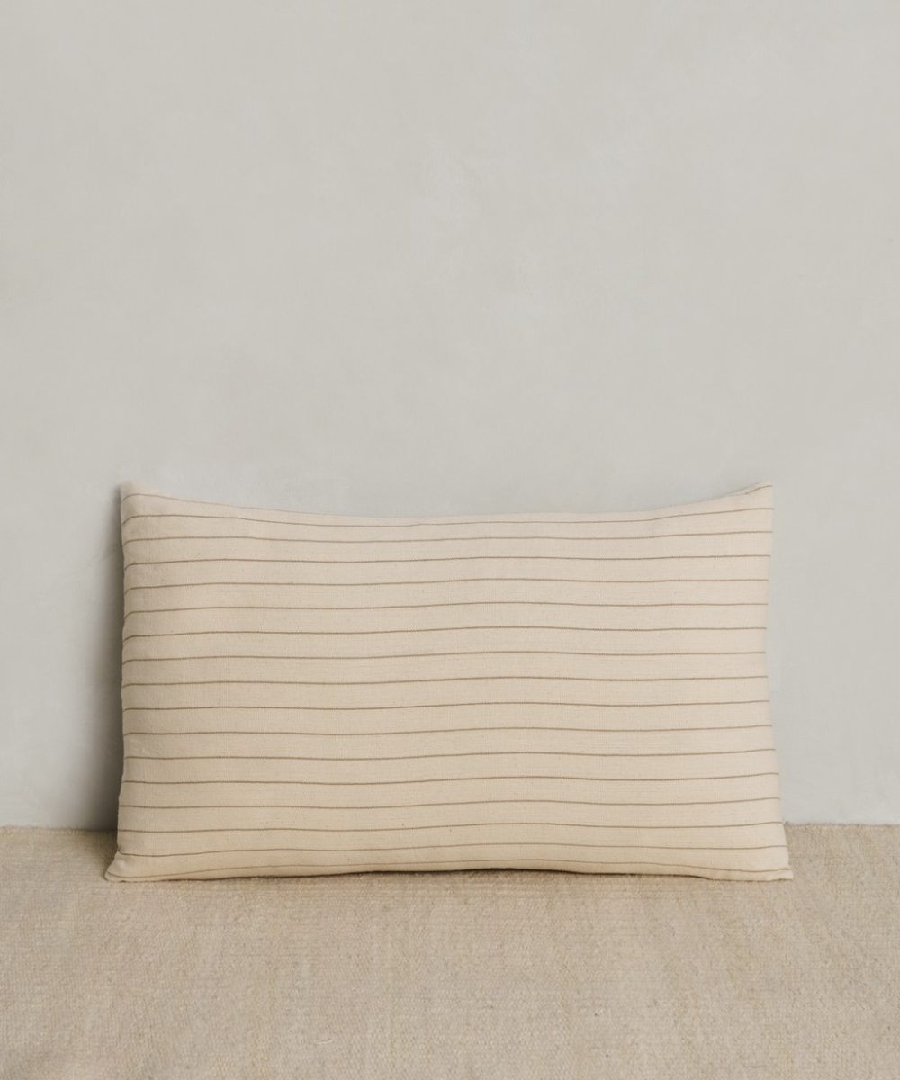 Ynez Lumbar Pillow Bed & Bath Natural Stripe