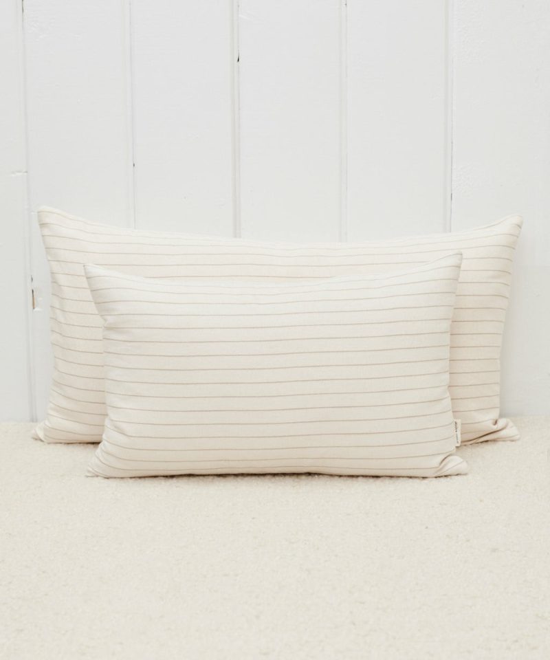 Ynez Lumbar Pillow Bed & Bath Natural Stripe